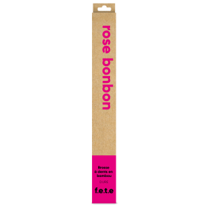 Soin du corps & du visage : Brosse à dent en bambou Dure - Fushia à 2,50 € -5%