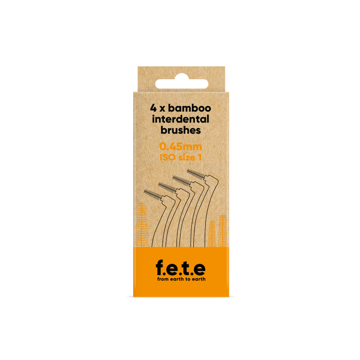 Soin du corps & du visage : Brosses interdentaires Taille 1 (0.45mm) - Orange - Boite de 4 à 2,90 € -5%