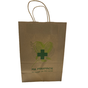 Consommables : Sac Kraft Medicament L à 0,40 € -5%