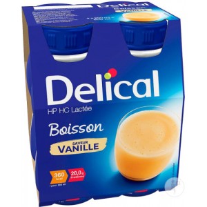 Nutrition & Hydratation : Delical boisson lactée HP/HC vanille à 11,35 € -5%
