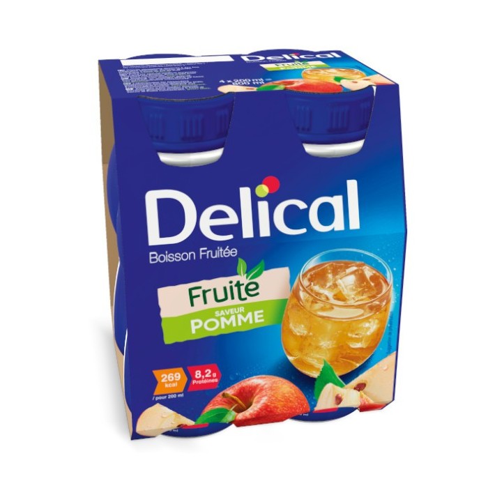 Nutrition & Hydratation : Delical Boisson Fruitée Pomme à 10,00 € -5%