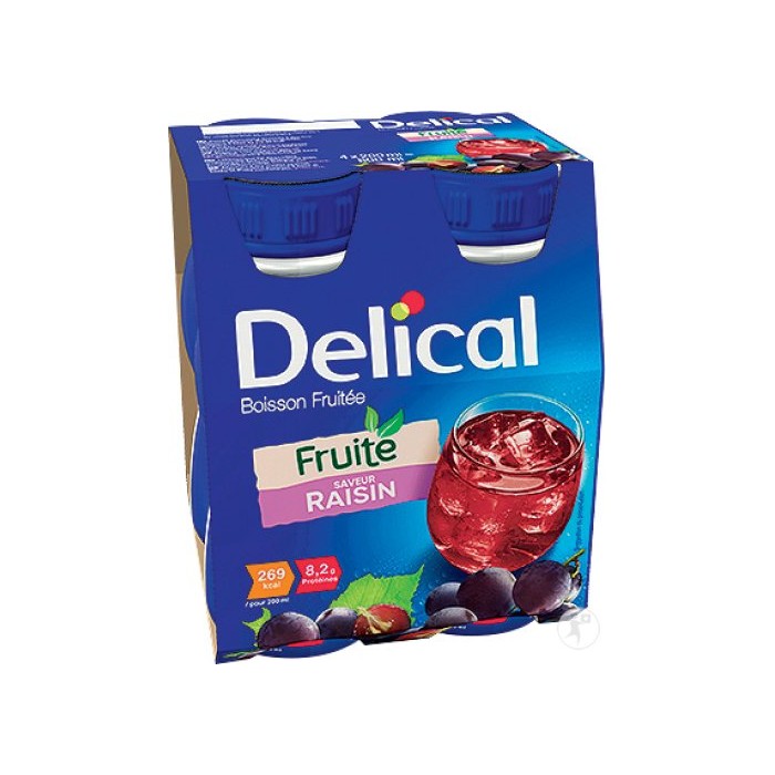 Nutrition & Hydratation : Delical Boisson Fruitée Raisin à 10,00 € -5%