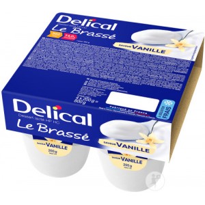 Nutrition & Hydratation : Delical Dessert lacté HP HC Le Brassé Vanille à 8,99 € -5%