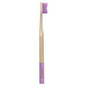 Beauté : Brosse à dent en bambou Souple Mauve à 3,98 € -5%