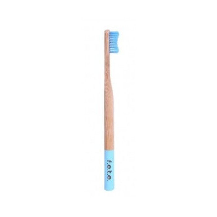 Beauté : Brosse à dent en bambou souple - Bleu à 3,98 € -5%