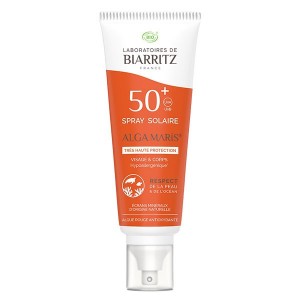 Beauté : Spray solaire SPF50+ 100ml - Laboratoires de Biarritz à 22,90 € -5%