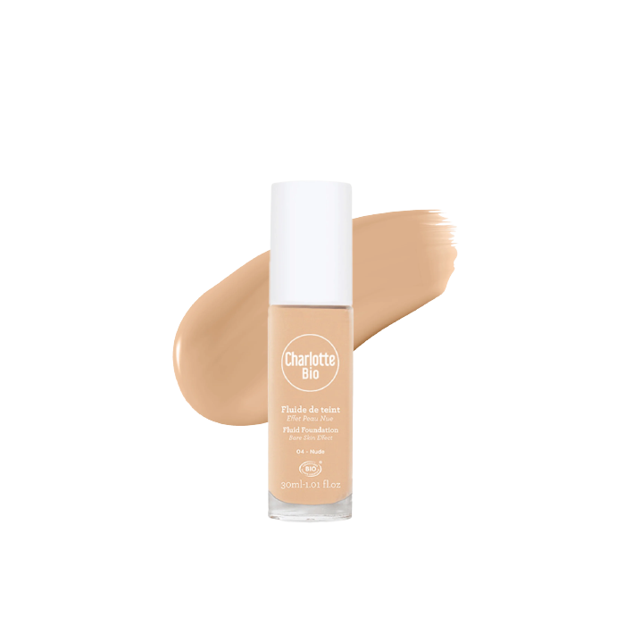 Beauté : Fluide de teint Nude bio 30ml - Charlotte Bio à 17,90 € -5%