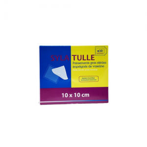 Gamme Blanche : Sylatulle pansement gras vaseline 10x10 cm à 17,25 € -5%