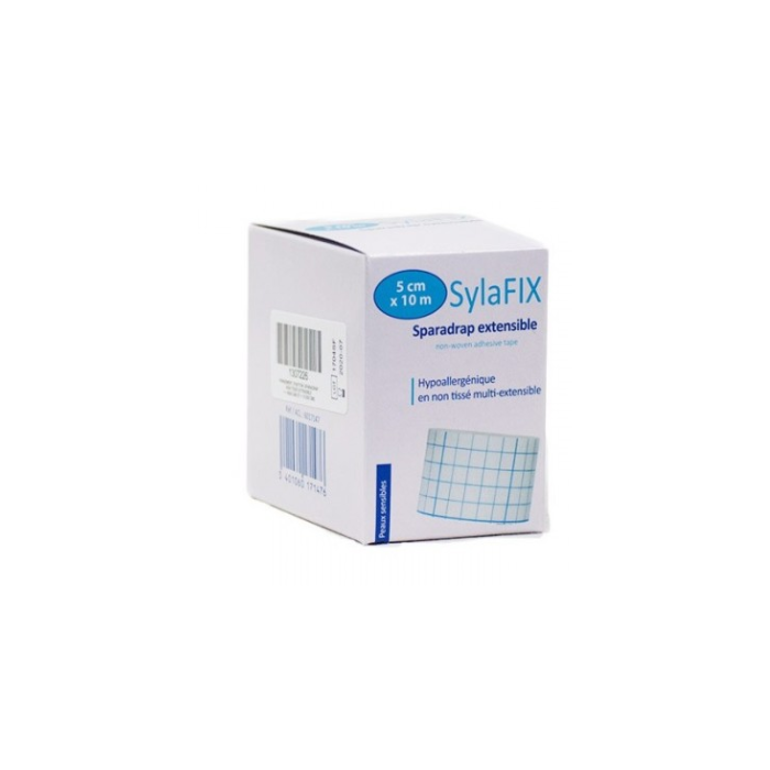 Gamme Blanche : Sylafix Sparadrap Extensible - 5cm x 10m à 5,32 € -5%