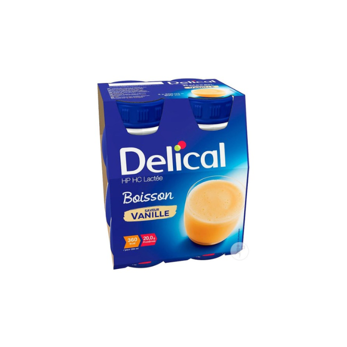 Nutrition & Hydratation : Delical boisson lactée HP/HC vanille à 11,06 € -5%