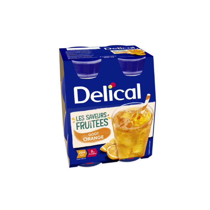 Nutrition & Hydratation : Delical boisson fruitée Orange à 9,74 € -5%