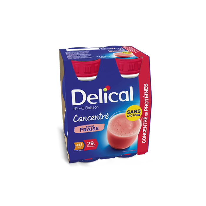 Nutrition & Hydratation : Delical boisson HP/HC concentré Fraise à 13,97 € -5%