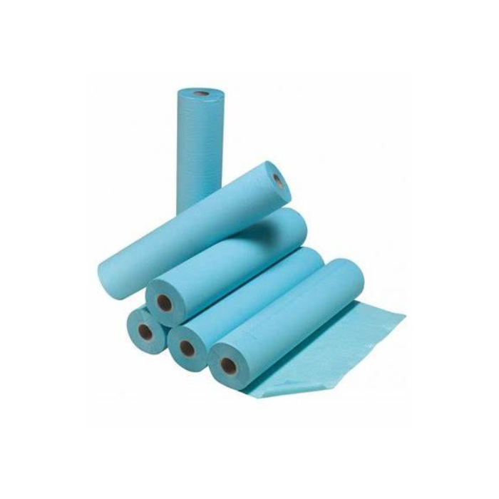 Matériel Professionnel : Drap d'examen bleu plastifié à 8,50 € -5%